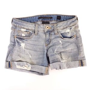 SP Black | SP Black Label Denim Ripped Shorts
